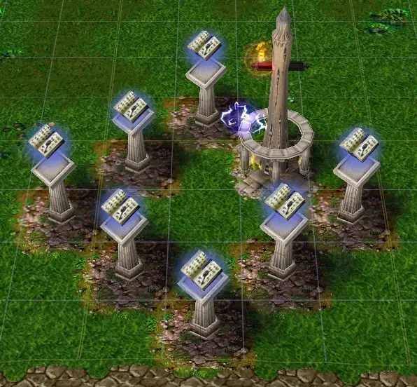 Front/Castle Cage Layout